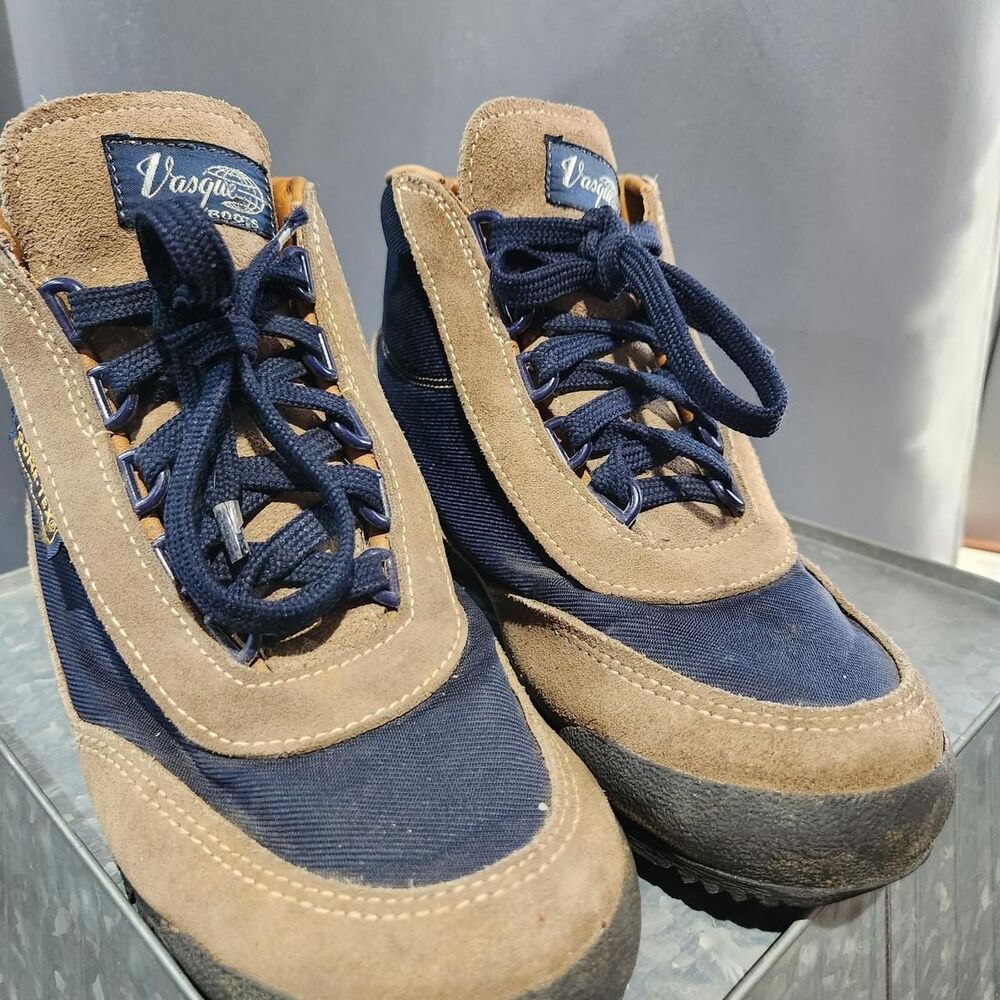 Vasque Navy and Blue Boots
